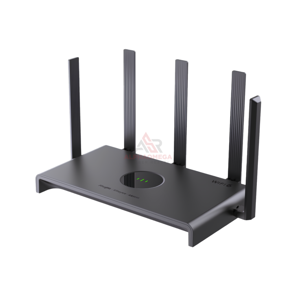 Ruijie Reyee RG-EW3000GX PRO Smart Dual-Band Gigabit Wireless Router Wi-Fi 6 AX3000 MU-MIMO 5 Antena Original Garansi Resmi
