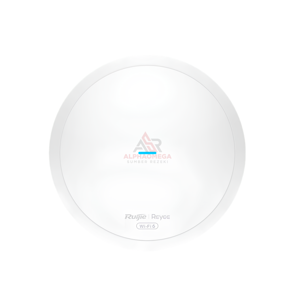 Ruijie Reyee RG-RAP62 Dual-Band Gigabit Ceiling Wireless Access Point Wi-Fi 6 AX1800 Original Garansi Resmi