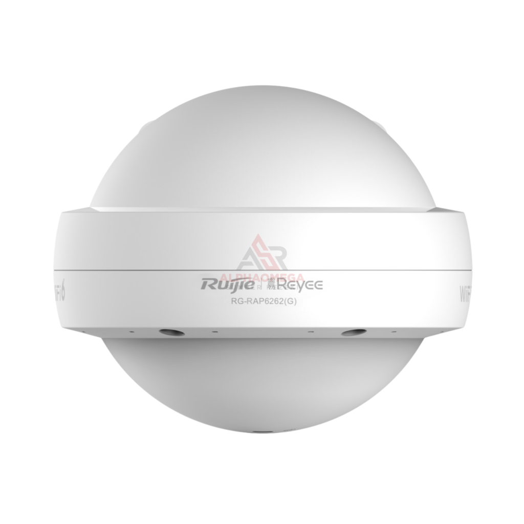 Ruijie Reyee RG-RAP6262(G) AX1800 Dual-Band Dual-Port Gigabit Outdoor Wireless Access Point UFO Design IP68 Original Garansi Resmi