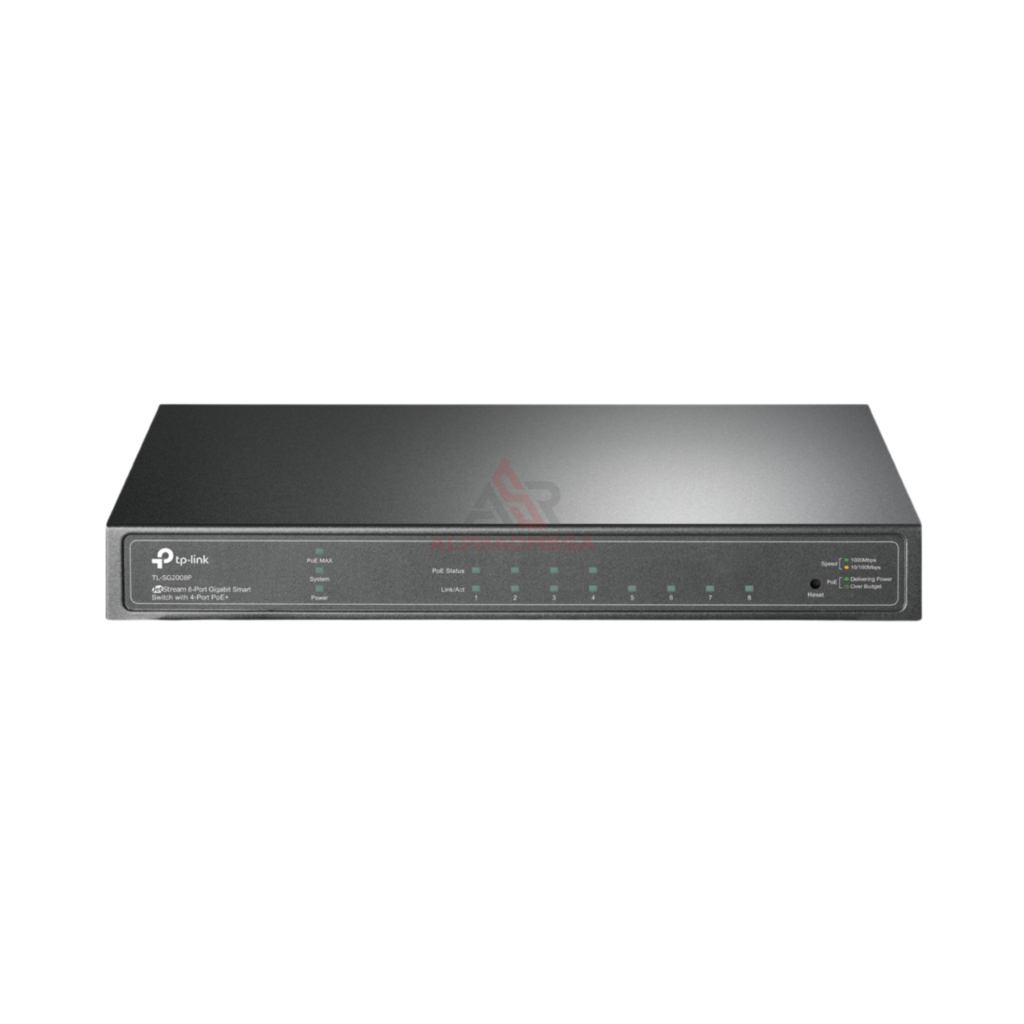 TP-Link Omada SG2008P Smart Managed Switch 8 Port Gigabit dengan 4 Port PoE+