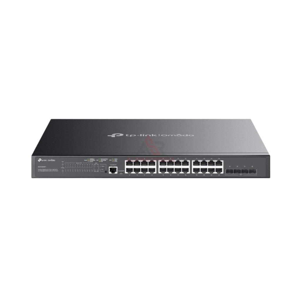 TP-Link Omada SG3428XMPP L2+ Managed Switch 24 Port Gigabit PoE+ 4 Port 10G SFP+