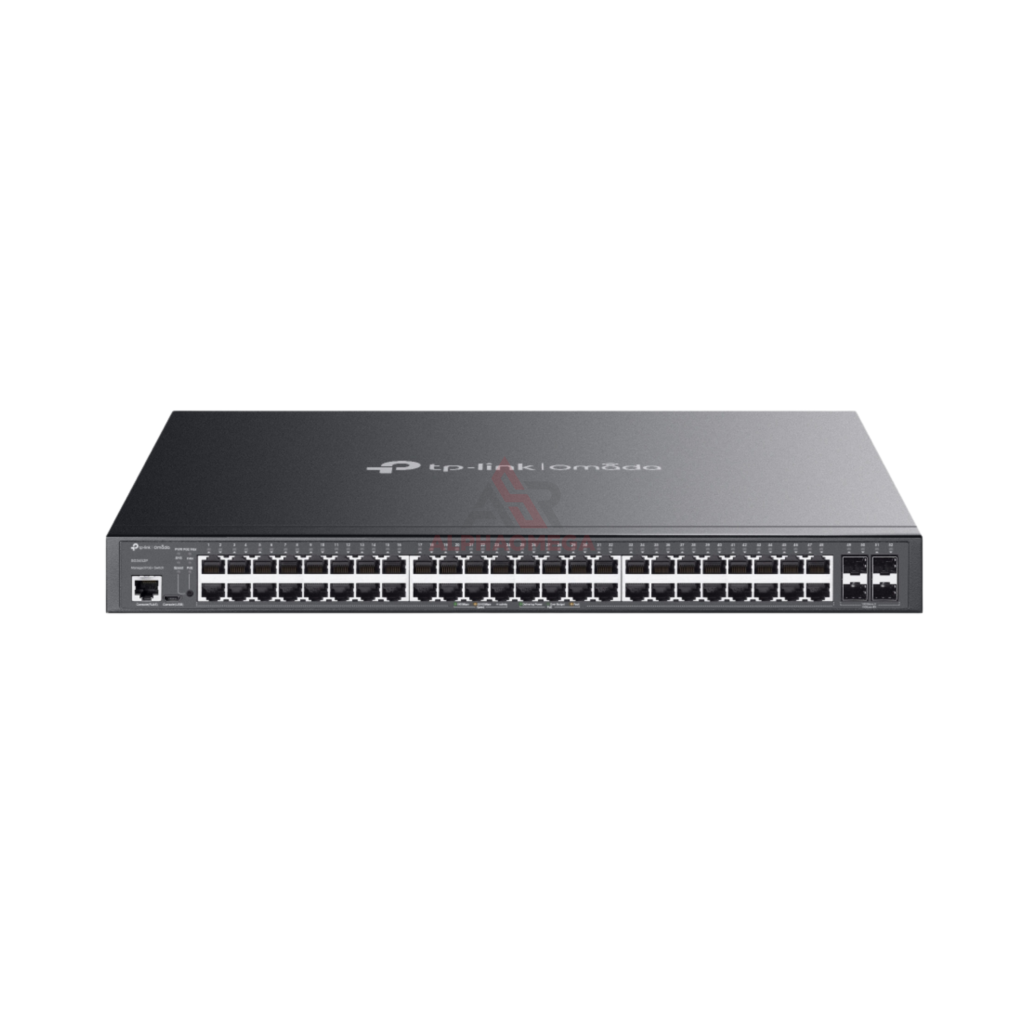 TP-Link Omada SG3452P L2+ Managed Switch 48 Port Gigabit PoE+ 4 Port SFP