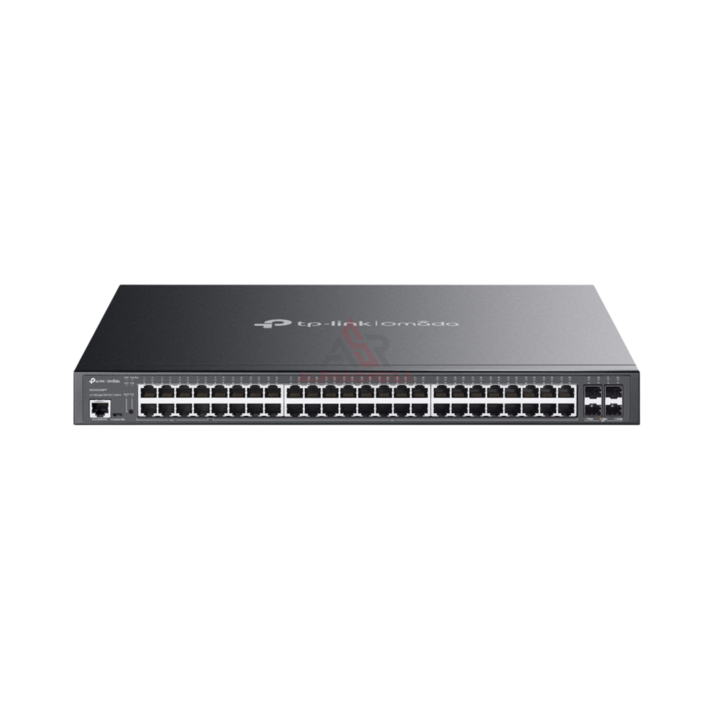 TP-Link Omada SG3452XMPP L2+ Managed Switch 48 Port Gigabit PoE++ 4 Port 10G SFP+