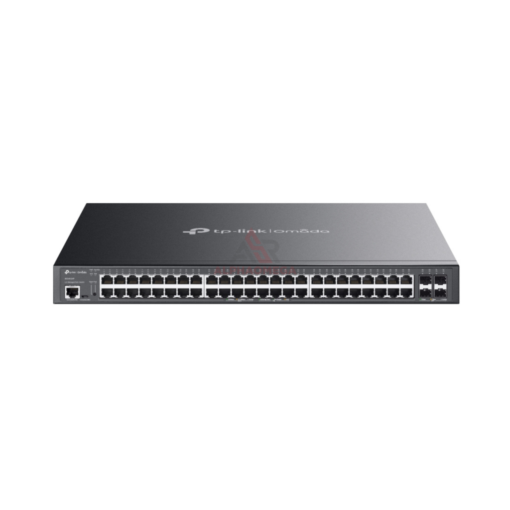 TP-Link Omada SG3452XP L2+ Managed Switch 48 Port Gigabit PoE+ 4 Port 10G SFP+