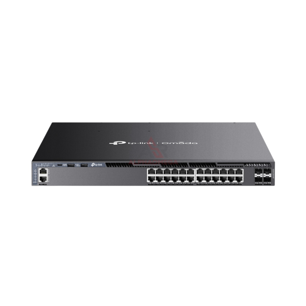 TP-Link Omada SG6428XHP L3 Managed Switch 24 Port PoE+ Gigabit 4 Port 10G SFP+ Spesifikasi Lengkap