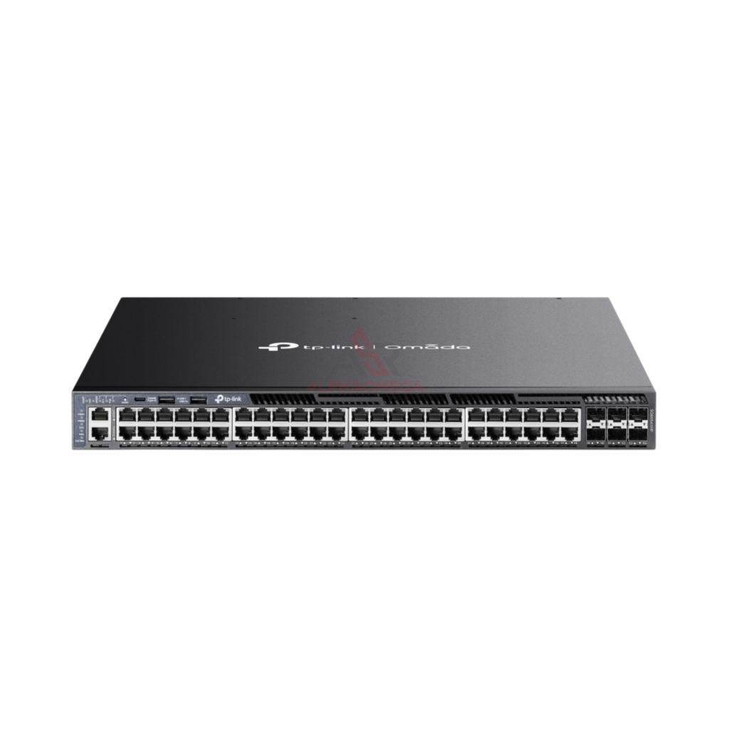 TP-Link Omada SG6654XHP L3 Managed Switch 48 Port PoE+ Gigabit 6 Port 10G SFP+ Spesifikasi Lengkap