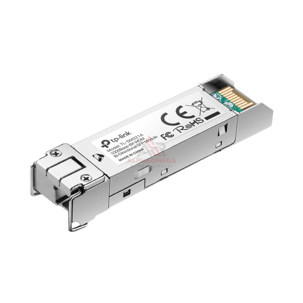 TP-Link TL-SM321A-2 Gigabit Transceiver Module 1.25Gbps WDM BiDi Single Mode 2Km LC