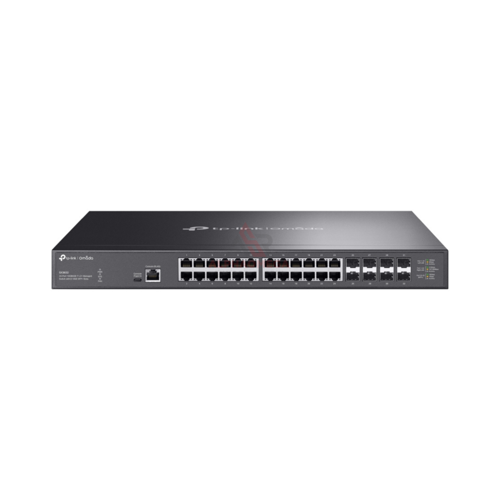 TP-Link Omada SX3832 L2+ Managed Switch 24 Port 10G Multi-Gigabit RJ45 8 Port 10G SFP+