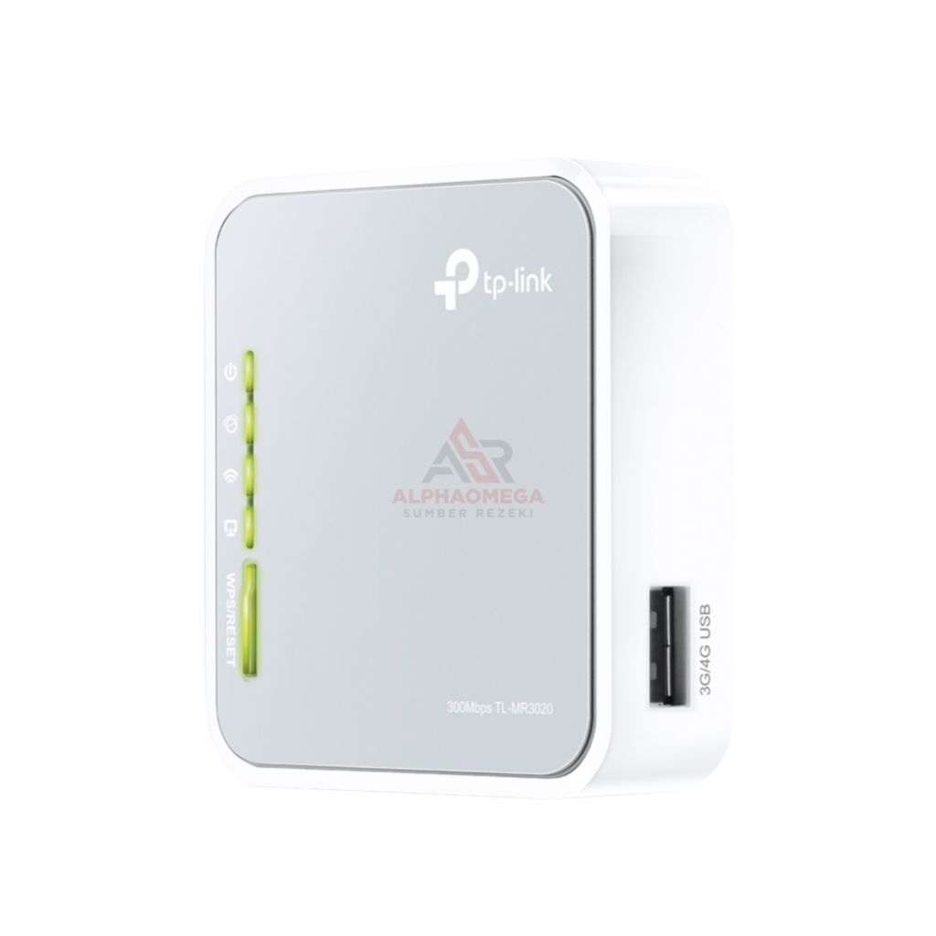 TP-Link TL-MR3020 Portable Wireless N 3G/4G Travel Router Slot USB Modem Original Garansi Resmi