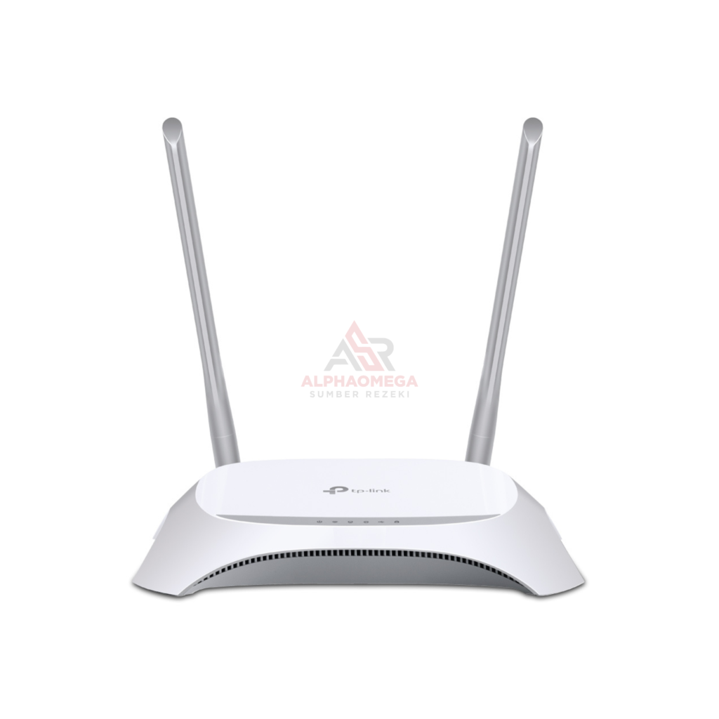 TP-Link TL-MR3420 300Mbps Wireless N 3G/4G Router Slot USB Modem Dual Antena Original Garansi Resmi