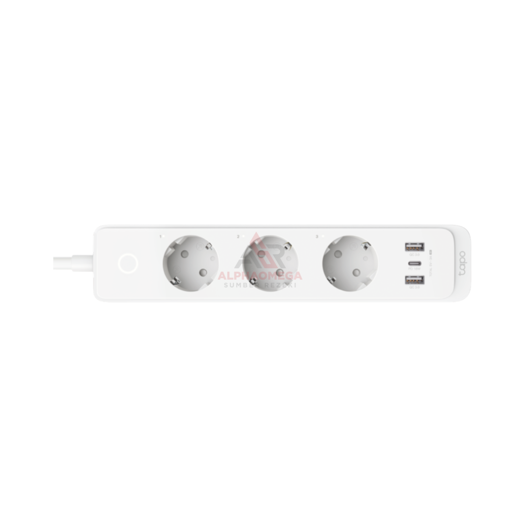 TP-Link Tapo P300 Smart Wi-Fi Power Strip Extension Cord Flame Retardant