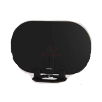 PX ANTENA AMPLIFIED ULTRA THIN HDTV UDA-3200A – Antena TV Digital DVB-T2 Indoor Booster, Ultra Slim Dual Side Hitam Putih Sinyal Kuat & Stabil