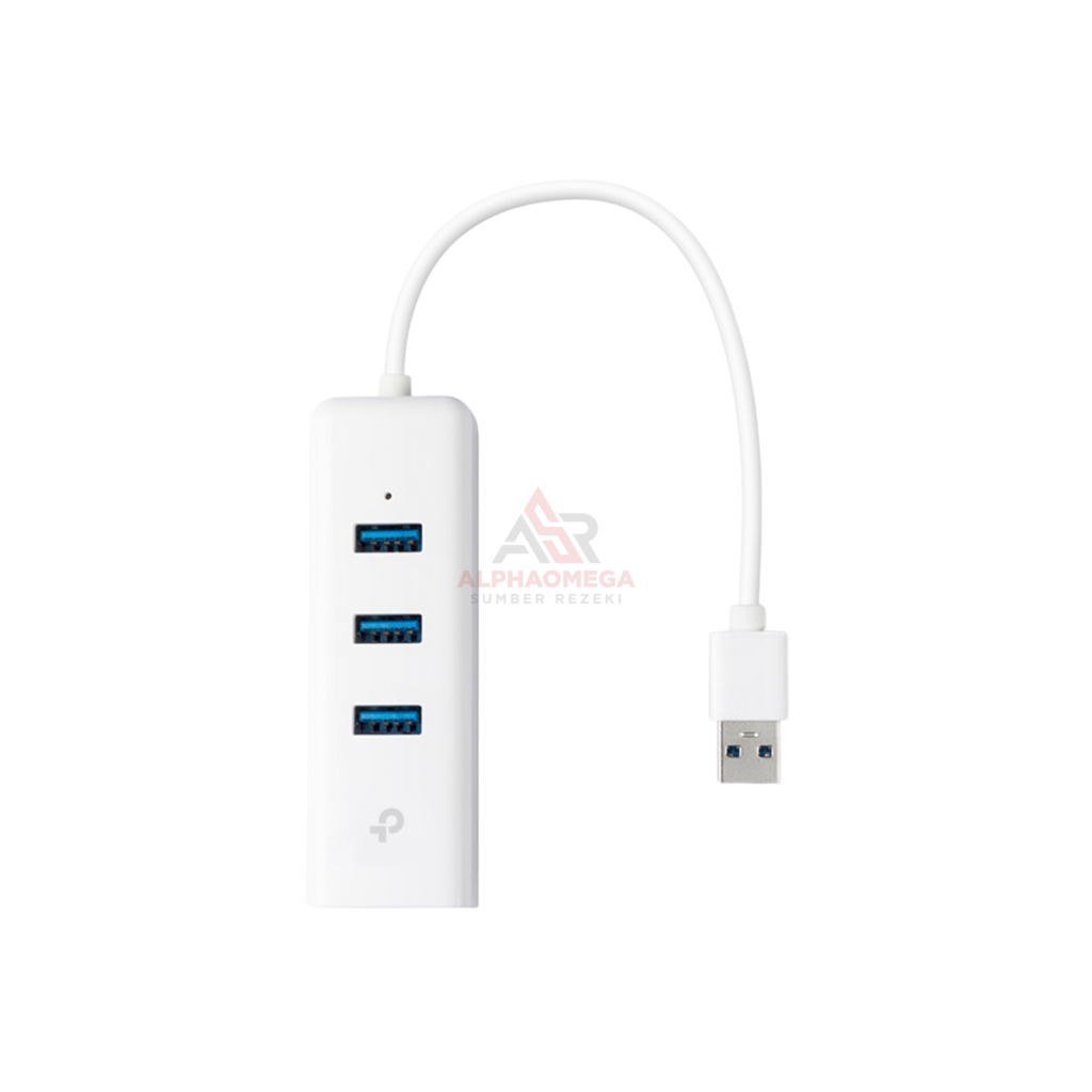 TP-LINK UE330 USB 3.0 3-Port Hub & Gigabit Ethernet Adapter Original