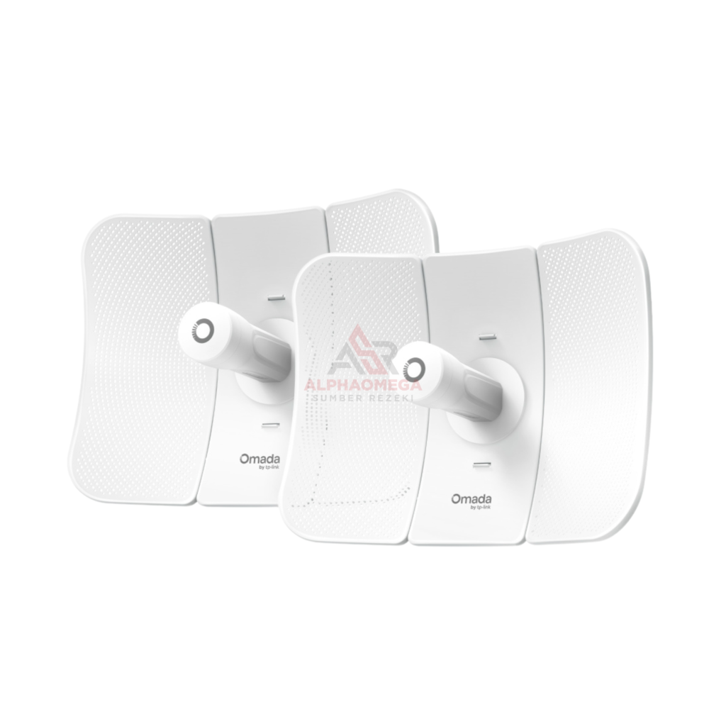 TP-Link Omada Beam Bridge 5 UR KIT 5GHz AC867 Ultra-Long-Range Outdoor Wireless Bridge (IP65, 15km Coverage, 23dBi Dish Antenna, PtP)