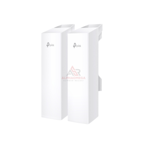 TP-Link Omada EAP211-Bridge KIT 5GHz AC867 Long-Range Outdoor Wireless Bridge (IP65, 1km Coverage, DIP Switch, Passive PoE Included)