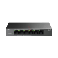 TP-Link LS106LP 6-Port Switch PoE Unmanaged (4 Port PoE 41W, Extend Mode 250m)