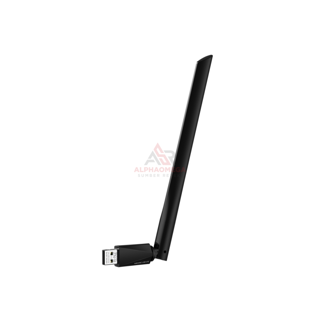 Mercusys MA14H USB WiFi 6 Adapter AX300 Antena USB WiFi Adapter AX300 Antena High Gain 2.4GHz