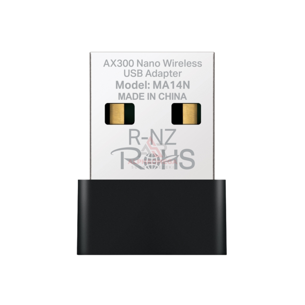 Mercusys MA14N USB WiFi 6 Adapter AX300 Nano USB WiFi Adapter AX300 Nano WiFi 6 2.4GHz