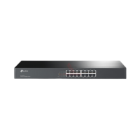 TP-Link TL-SF1016 16-Port Fast Ethernet Rackmount Switch Unmanaged (19 Inch Metal Chassis, Green Technology)