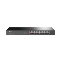TP-Link TL-SF1024 24-Port Fast Ethernet Rackmount Switch Unmanaged (19 Inch Metal Chassis, Green Technology)