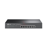 TP-Link TL-SG1008 8-Port Gigabit Desktop/Rackmount Switch Unmanaged (Steel Case, 16Gbps, 802.1p QoS)