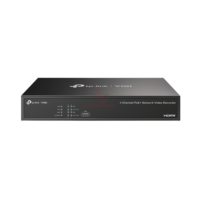 TP-Link VIGI NVR1004H-4P 4-Channel PoE+ Network Video Recorder 1-Sata Slot NVR 4 Ch HDMI 4K VGA Kompresi H.265+ Garansi Resmi Original