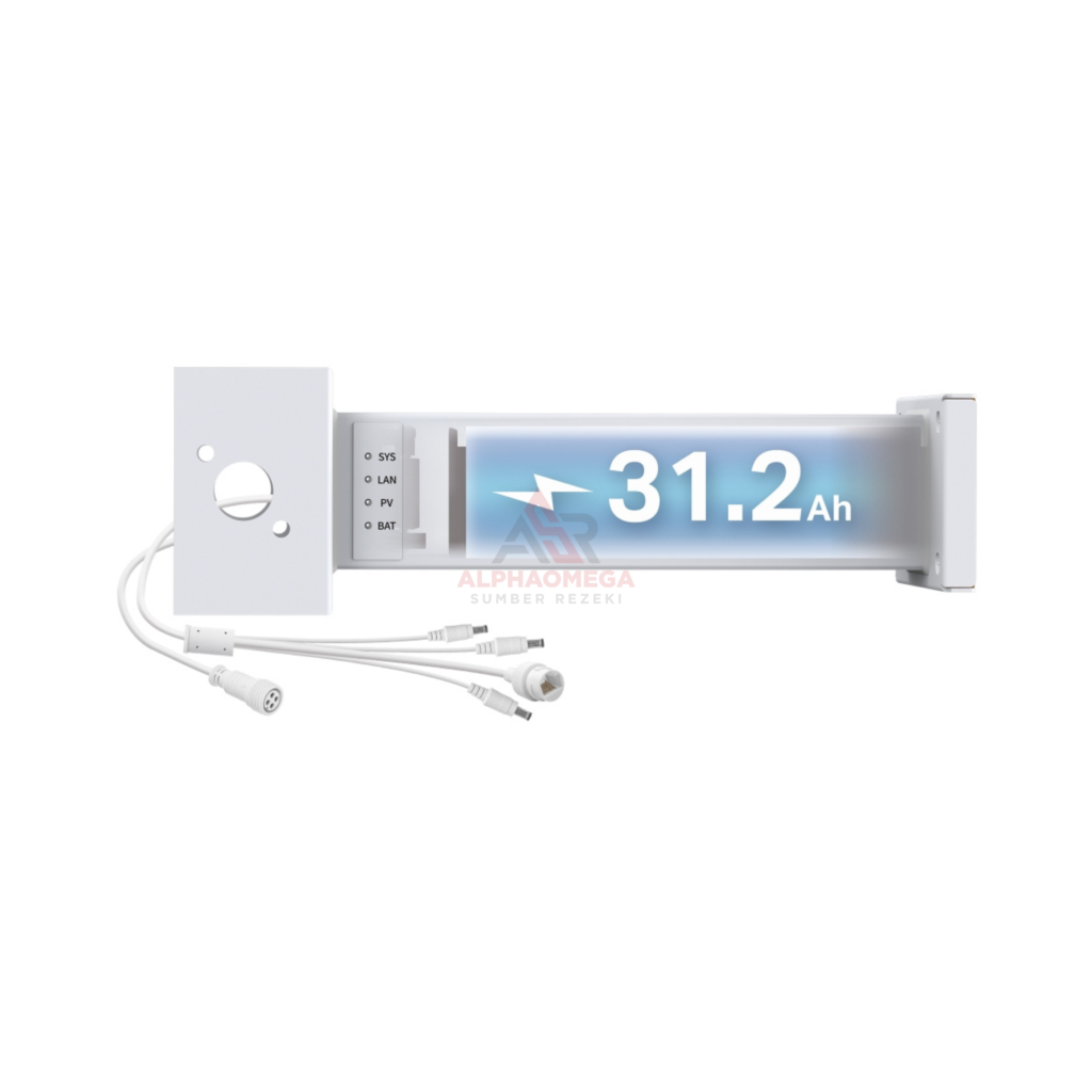 TP-Link VIGI PS30 Intelligent Solar Power Supply Baterai Lithium 31.2Ah IP66 Kontroler Solar Panel Pintar CCTV Off-Grid Garansi Resmi Original