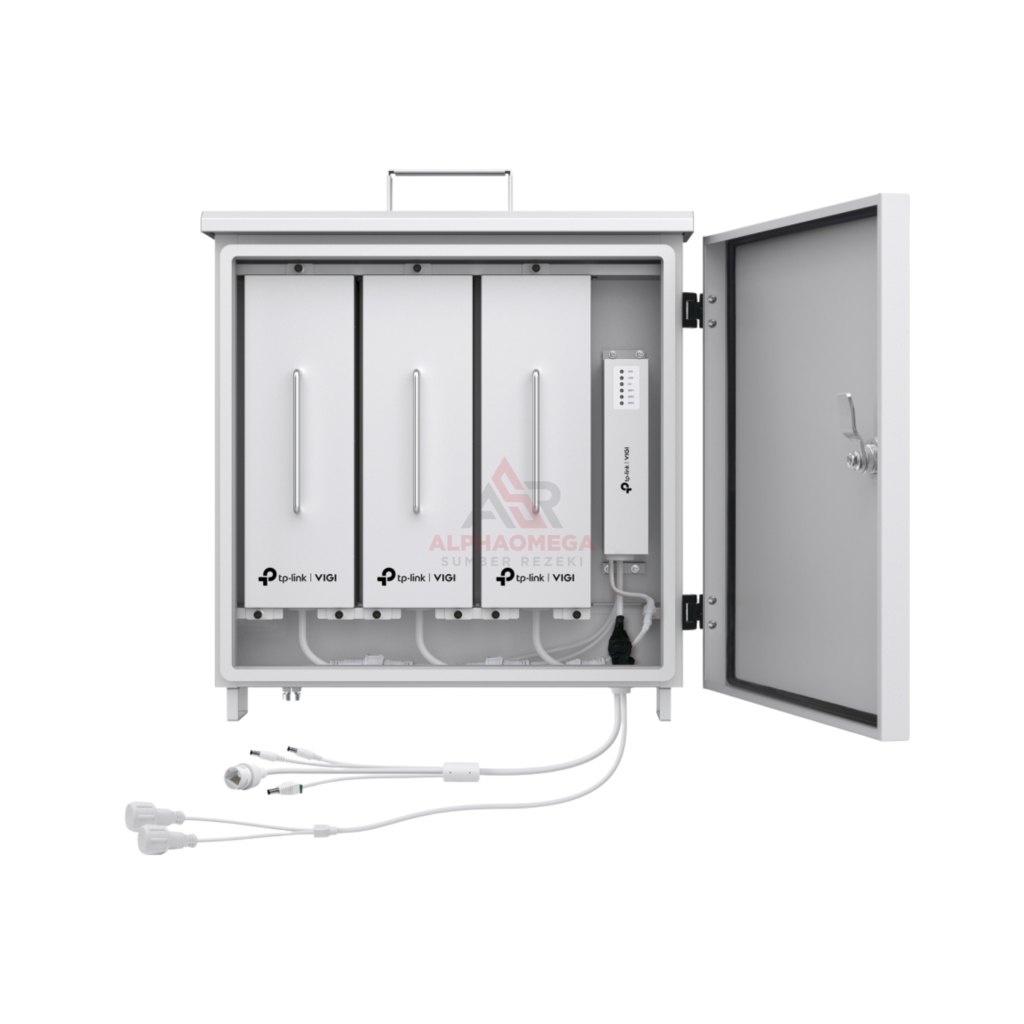 TP-Link VIGI PS90 Intelligent Solar Power Supply Baterai Lithium 93.6Ah IP66 Kontroler Solar Panel Pintar CCTV Off-Grid Garansi Resmi Original