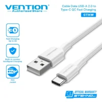 Vention Cable USB 2.0 to Type C 1.5M White VT-CTHWG