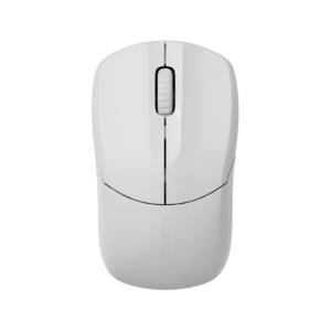 Rapoo B1S Silent Grey Wireless Optical Mouse 2.4GHz 1200 DPI (Silent Click / 12 Months Battery) - Abu-Abu Garansi Resmi