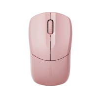 Rapoo B1S Silent Pink Wireless Optical Mouse 2.4GHz 1200 DPI (Silent Click / 12 Months Battery) - Pink Garansi Resmi