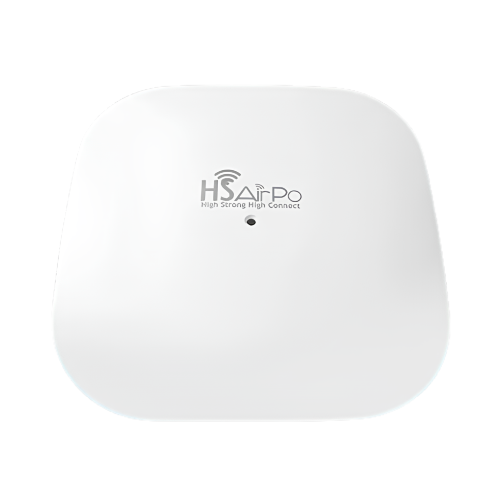 HSAIRPO CAP1200A Access Point Ceiling Dual Band AC1200 Mbps CPU 1GHz Support 64 User Transmit Power Sinyal Tembus Dinding Garansi Resmi