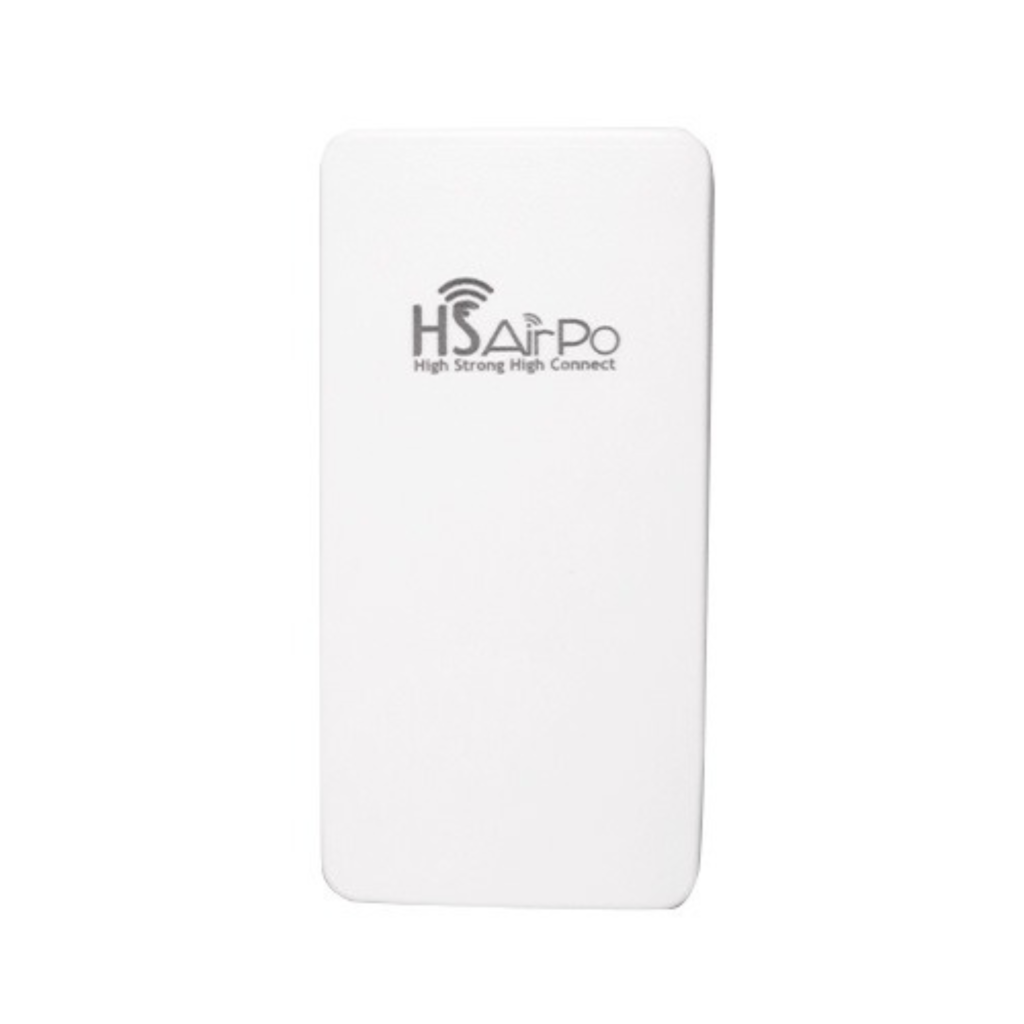 HSAirpo CP100 Outdoor Wireless AP CPE 2.4GHz 300Mbps - Dual Antena High Gain 12dBi Internal Passive PoE 24V