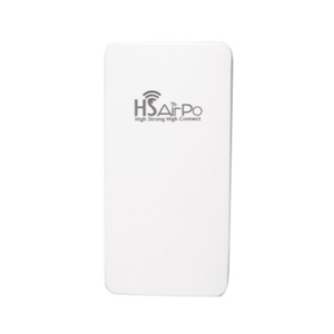 HSAirpo CP100 Outdoor Wireless AP CPE 2.4GHz 300Mbps - Dual Antena High Gain 12dBi Internal Passive PoE 24V