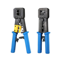 HSAIRPO CT001 Tang Crimping RJ45 8P RJ11 6P Crimping Tool Kabel LAN Telepon