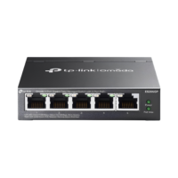 TP-Link Omada ES205GP 5-Port Gigabit Easy Managed Switch with 4-Port PoE+ (65W / Omada Cloud / Auto Recovery) - Garansi Resmi