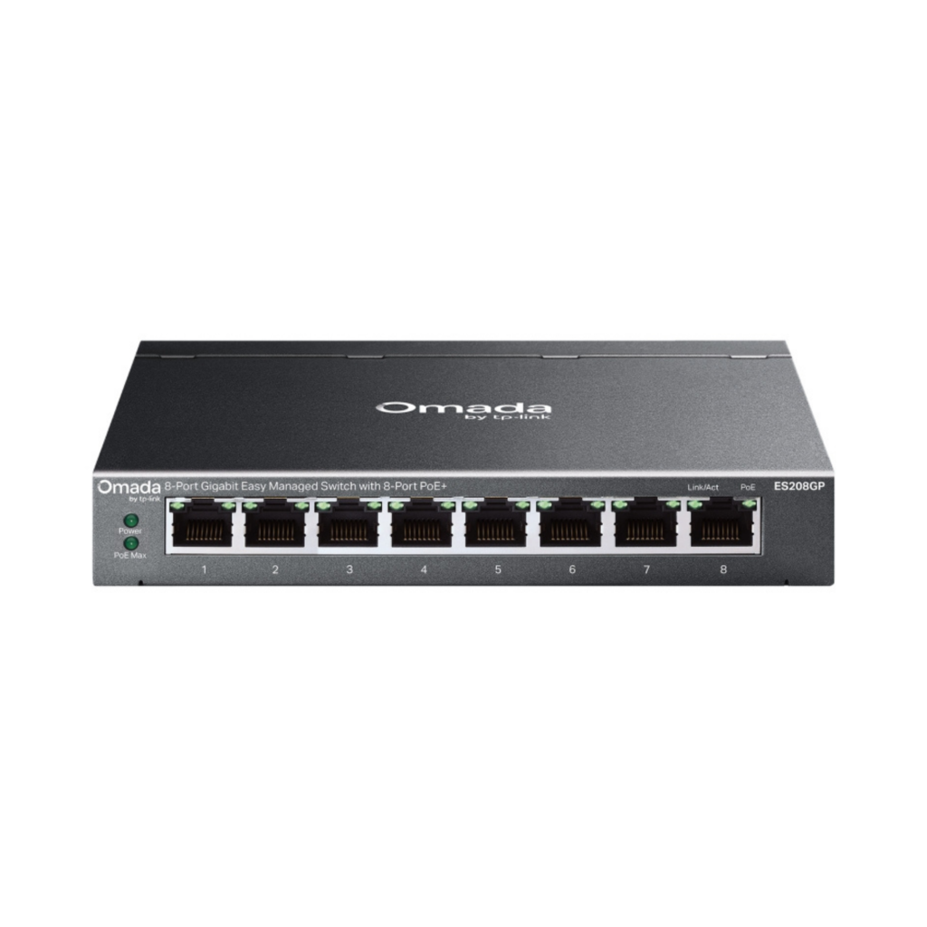 TP-LINK ES208GP 8-Port Gigabit Easy Managed PoE Switch Barang Ori Garansi Resmi
