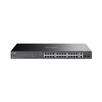 TP-LINK ES228GP 28-Port Gigabit Easy Managed Switch with 24-Port PoE+ Barang Ori Garansi Resmi