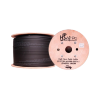 HSAirpo FIG8 4C-1KM Kabel Fiber Optik Fig 8 Self Support 4 Core 1KM Outdoor Armored - Garansi Resmi