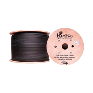 HSAirpo 6C-FIG8-2KM Kabel Fiber Optik Fig 8 Self Support 6 Core 2KM Outdoor Armored - Garansi Resmi