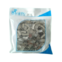 HSAirpo HS-RC5EF Connector RJ45 FTP CAT5e Shielded Metal Isi 100 Pcs - Garansi Resmi