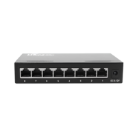 HSAIRPO HS-SG108T Switch Gigabit 8 Port 10/100/1000M - Support Passive PoE Input Jumbo Frame 9K Buffer 1.5M Bodi Metal Garansi Resmi