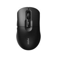 Rapoo M308 Silent Black Multi-Mode Wireless Mouse (Silent Click / Bluetooth 5.0 & 2.4GHz / Multi-Pair 3 Devices) - Hitam Garansi Resmi