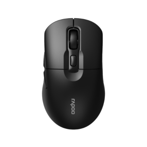 Rapoo M308 Silent Black Multi-Mode Wireless Mouse (Silent Click / Bluetooth 5.0 & 2.4GHz / Multi-Pair 3 Devices) - Hitam Garansi Resmi
