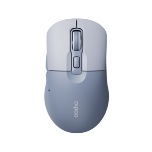Rapoo M308 Silent Blue Multi-Mode Wireless Mouse (Silent Click / Bluetooth 5.0 & 2.4GHz / Multi-Pair 3 Devices) - Biru Garansi Resmi