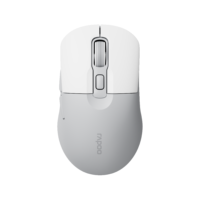 Rapoo M308 Silent Beige Grey Multi-Mode Wireless Mouse (Silent Click / Bluetooth 5.0 & 2.4GHz / Multi-Pair 3 Devices) - Garansi Resmi