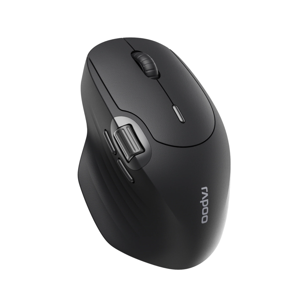 Rapoo MT560 Wireless Multi-Mode Mouse Silent Click Bluetooth - Black