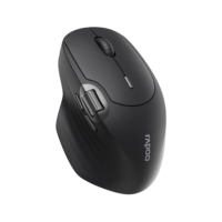 Rapoo MT560 Wireless Multi-Mode Mouse Silent Click Bluetooth - Black
