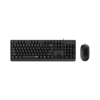 Rapoo X130Pro USB Wired Keyboard & Optical Mouse Combo Set - Garansi Resmi