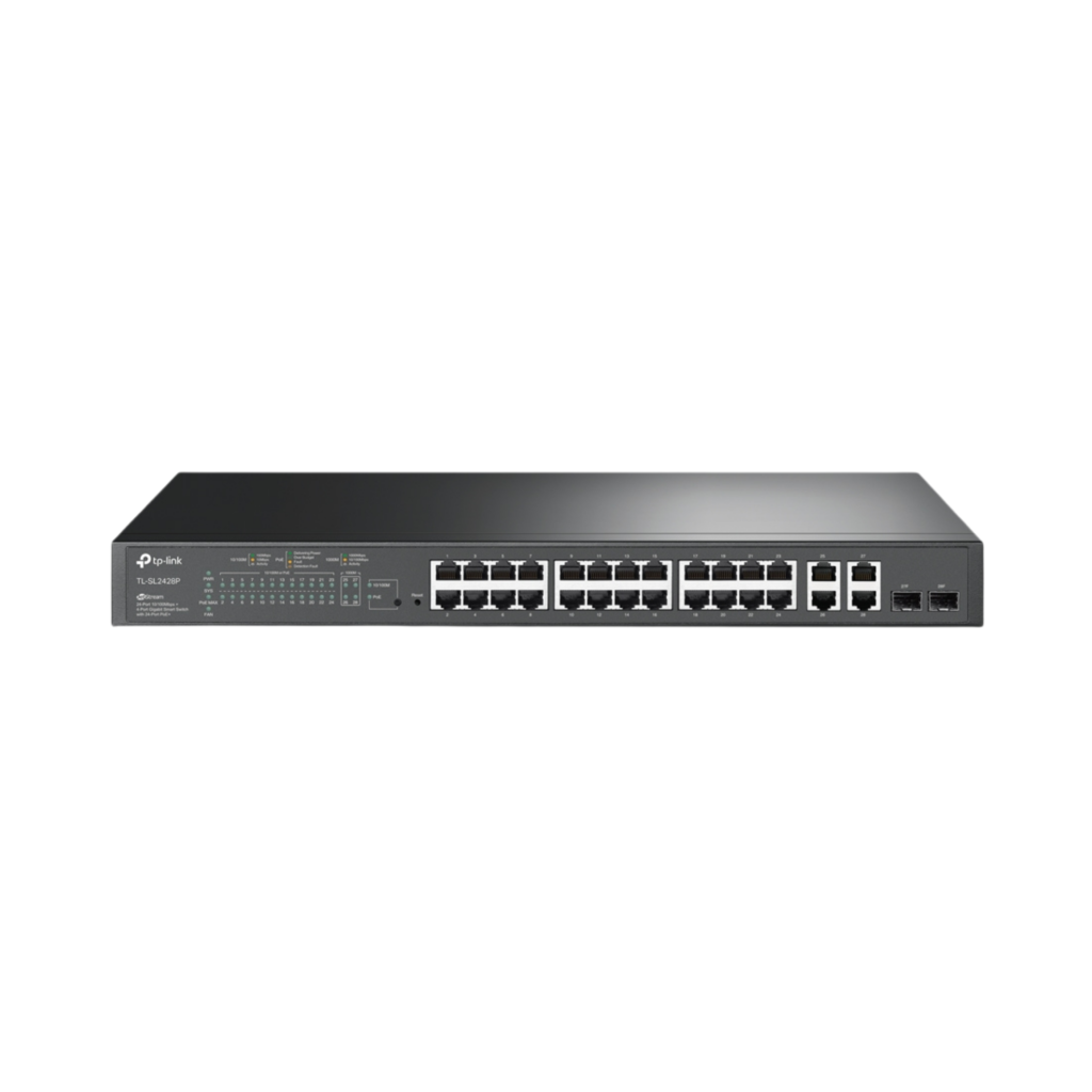 TP-LINK SL2428P 24-Port Gigabit Smart Switch PoE+ L2 Managed Barang Ori Garansi Resmi